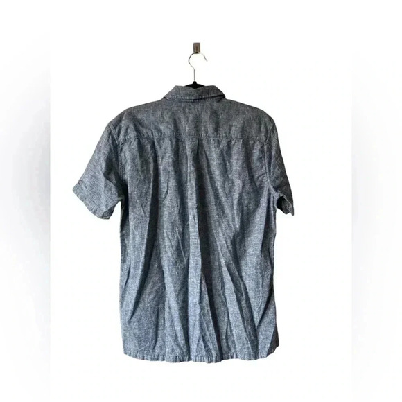 Eddie Bauer Mens Short Sleeve Collard Shirt M - Picture 2 of 4